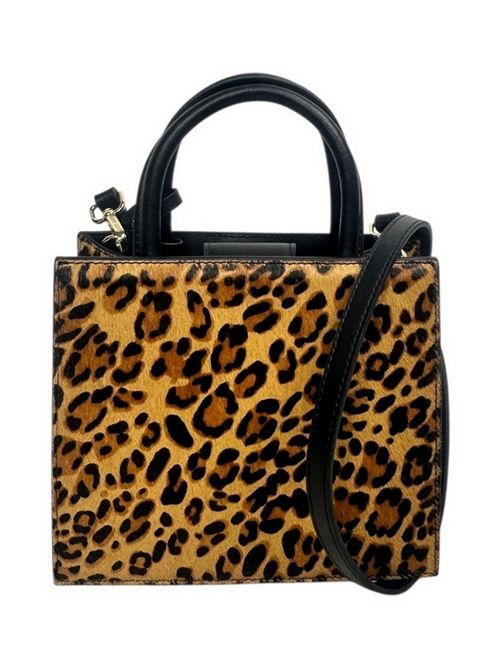 borsa donna shop bag midi maculato MC2 Saint Barth | SHOP BAG MIDI-LEO BRUSHED LEATHER18